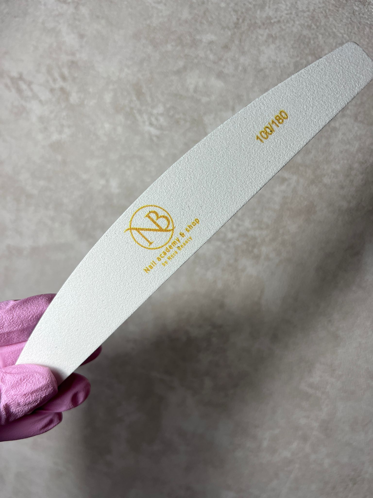 פצירה NB 100/180 חצי ירח חבילה של 25 יחידות – תמונה 3