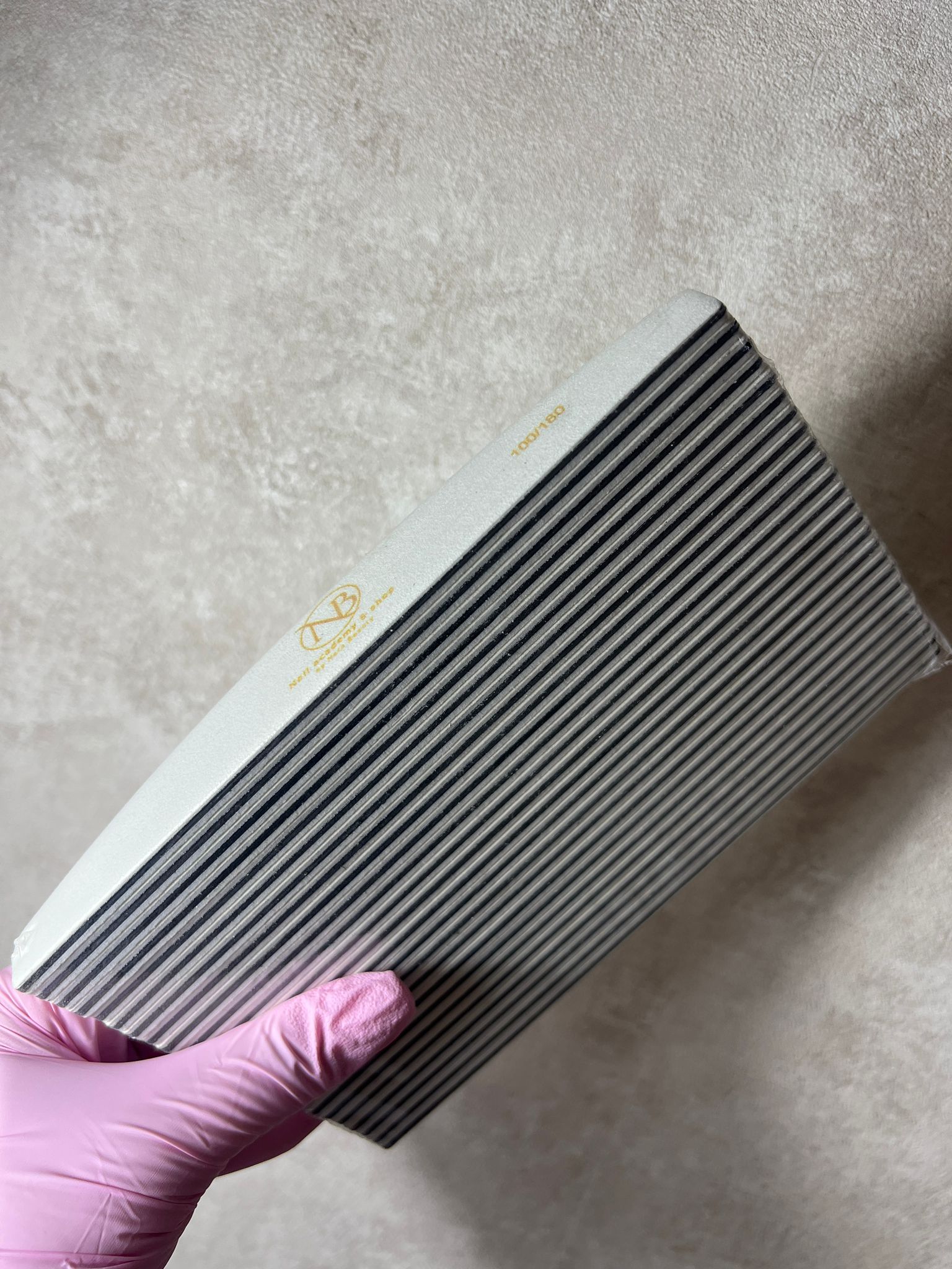 פצירה NB 100/180 חצי ירח חבילה של 25 יחידות – תמונה 2