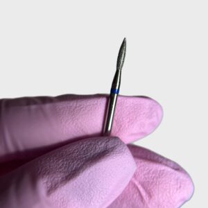 ראש מניקור יהלום להבה כחול 0.23 M"M