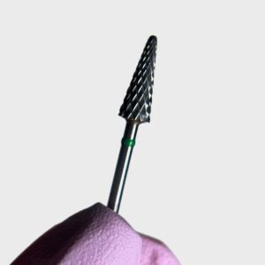 ראש קונוס קרבייד ירוק / להסרת ג'ל אקריל ופוליג'ל