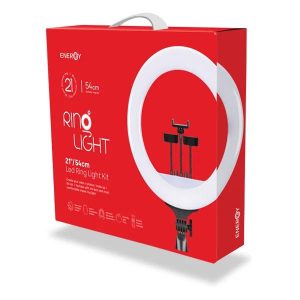 רינג לייט 54 ס"מ ENERGY PREMIUM כולל חצובה מקצועית